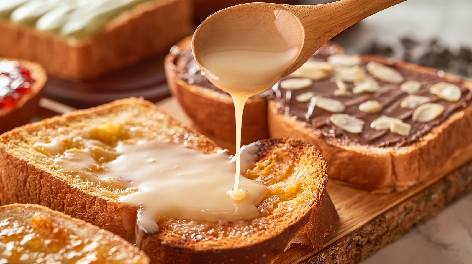 A Slice Of Toast Is All You Need To Benefit from Sweetened Condensed Milk